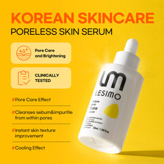 [Double] Lesimo Willow Bark Pore Serum 1.69 fl.oz.(50mL)*2, Pores, Textured, Bumpy / Vegan & Cruelty – Free